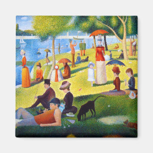 Seurat: A Sunday at La Grande Jatte Magnet