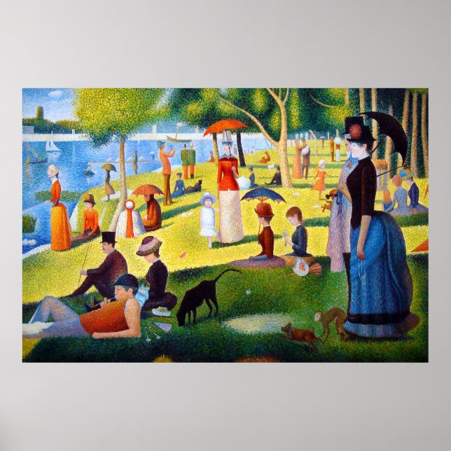 Seurat: A Sunday at La Grande Jatte Poster (Front)