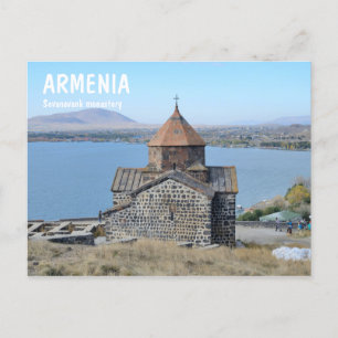 Sevanavank monastery in Armenia Postcard