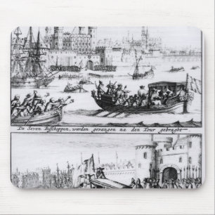 Seven Bishops Go to the Tower, 1688 Mouse Pad