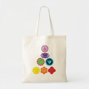 Seven Chakra Budget Tote Bag