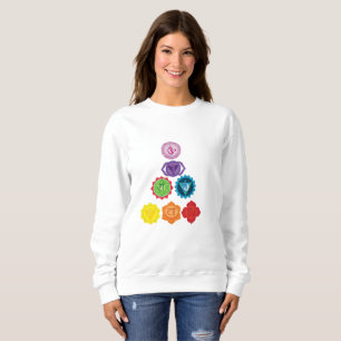 Seven Chakra Yoga Women's Basic Sweatshirt