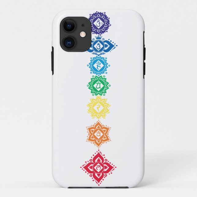 Seven Chakras 7 Phone Case-Mate iPhone Case (Back)