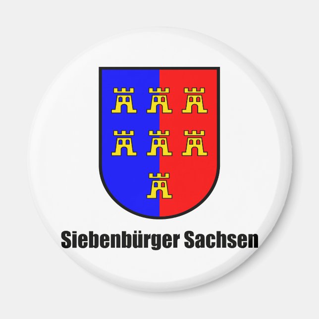 seven citizens of Saxony Magnet (Front)