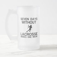 SEVEN DAYS WITHOUT LACROSSE MAKES ONE WEAK