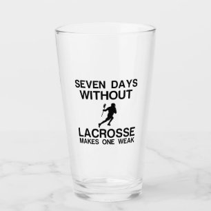 SEVEN DAYS WITHOUT LACROSSE MAKES ONE WEAK GLASS