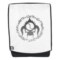 Seven deadly sins Adult Backpack