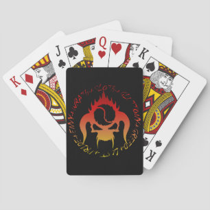 Seven deadly sins playing cards