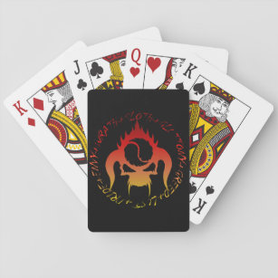 Seven deadly sins playing cards