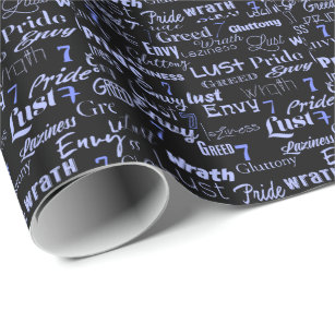Seven Deadly Sins Wrapping Paper