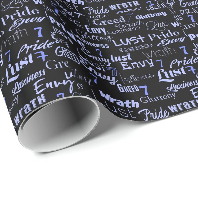 Seven Deadly Sins Wrapping Paper (Roll Corner)