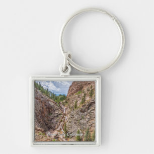 Seven Falls Square Keychain