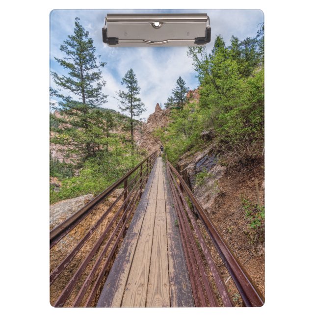 Seven Falls Walkway Bridge Clipboard (Front)
