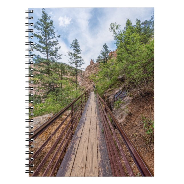 Seven Falls Walkway Bridge Notebook (Front)