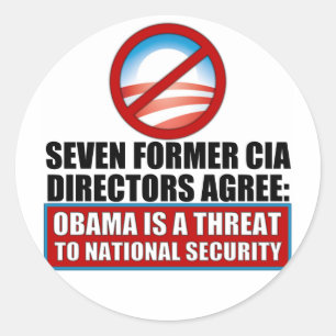 Seven Former CIA Directors Classic Round Sticker