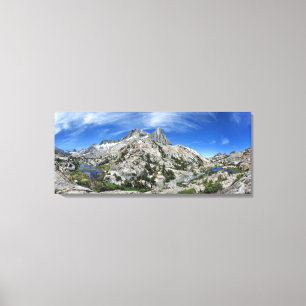 Seven Gables Over Seven Gables Lakes - Sierra Canvas Print