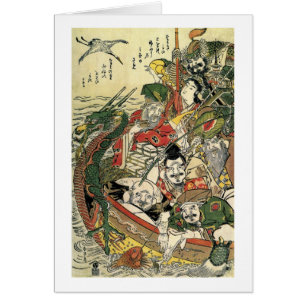 Seven Gods of Good Fortune Hokusai Fine Art