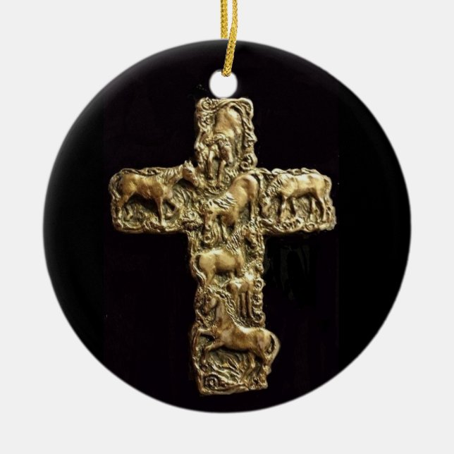 Seven Horses Ornament (Front)