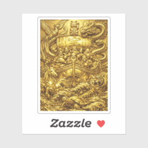 Seven Lucky Gods -Japanese Gods- Golden shine