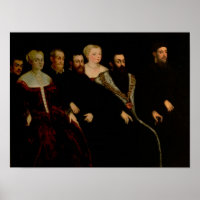 Seven members of the Soranzo Family