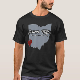 SEVEN MILE Ohio OH City State USA Cute Souvenir T-Shirt