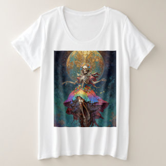 Seven Powers Santa Muerte Plus Size T-Shirt
