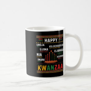 Seven Principles Of Kwanzaa Happy Kwanzaa 6 Coffee Mug
