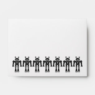 Seven Robots (Speckled) Envelopes
