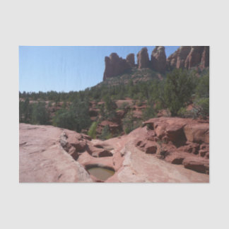 Seven Sacred Pools in Sedona Arizona Tissue Paper