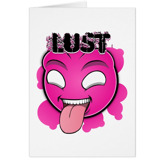 Seven Sins Faces - Lust (Front)