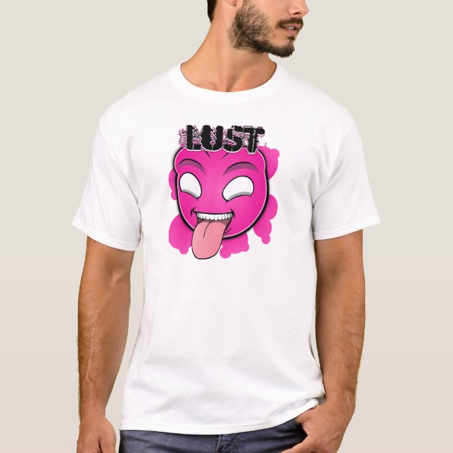 Seven Sins Faces - Lust T-Shirt (Front)