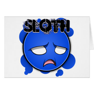 Seven Sins Faces - Sloth