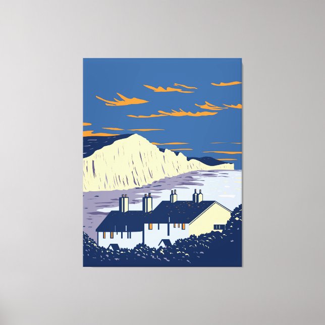 Seven Sisters   Canvas Print (Front)