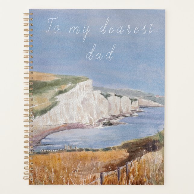  Seven Sisters cliffs near Brighton  Planner (Front)