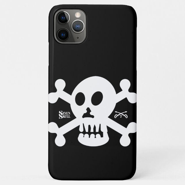 SEVEN SKULL BY MASANSER PIXELAT Case-Mate iPhone CASE (Back)