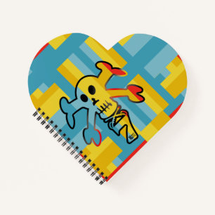 SEVEN SKULL BY MASANSER PIXELAT NOTEBOOK