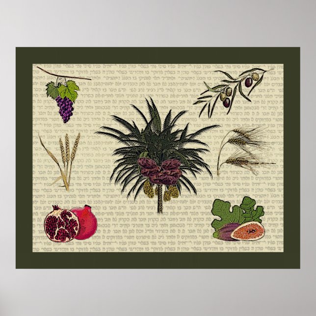 Seven Species Poster (Front)