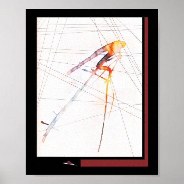 Seven Sticker  Poster (Front)
