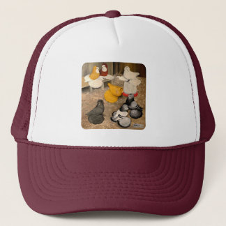 Seven Trumpeter Pigeons Trucker Hat