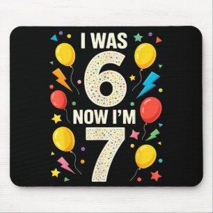Seven Year Old Birthday 7 Year Old For Kids Girls  Mouse Pad
