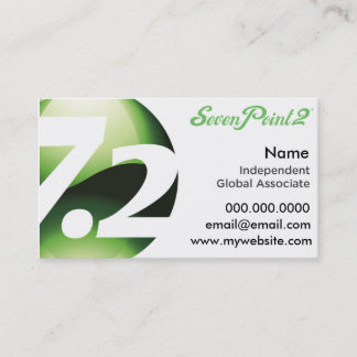 SevenPoint2 Weight Loss Made Simple Business Cards