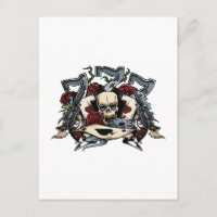 Sevens Skull Guns Roses Ace Of Spades Gambling
