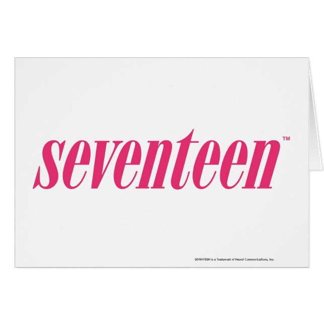 Seventeen Logo-Magenta (Front Horizontal)