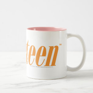 Seventeen Logo-Orange Two-Tone Coffee Mug