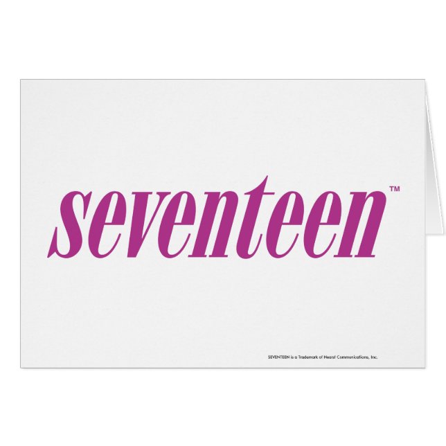 Seventeen  Logo-Purple (Front Horizontal)