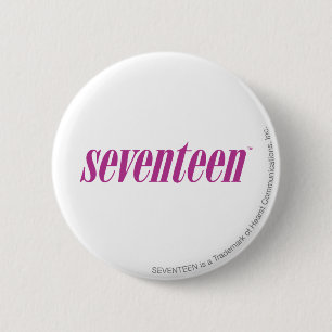 Seventeen Logo-Purple 6 Cm Round Badge