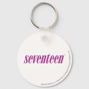 Seventeen  Logo-Purple Key Ring