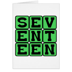 Seventeen, Number 17