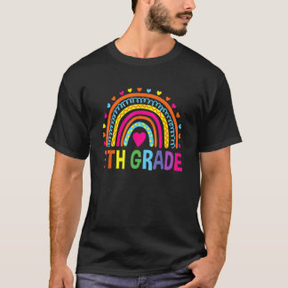 Seventh Grade Rainbow Girls Boy Teacher Team 7th G T-Shirt