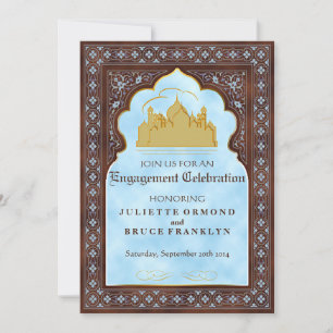 Seventh Heaven - Engagement Invitation Card